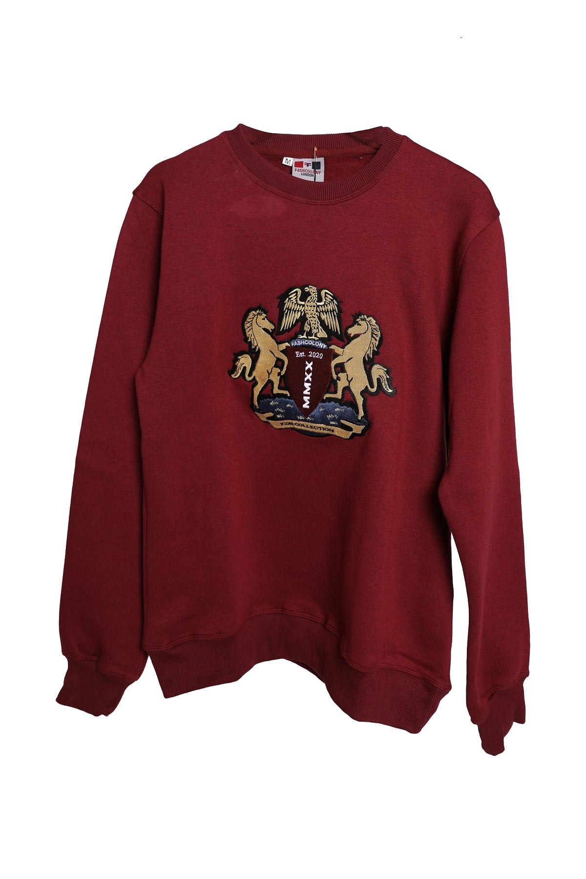 Crew neck SweatShirt - Burgundy