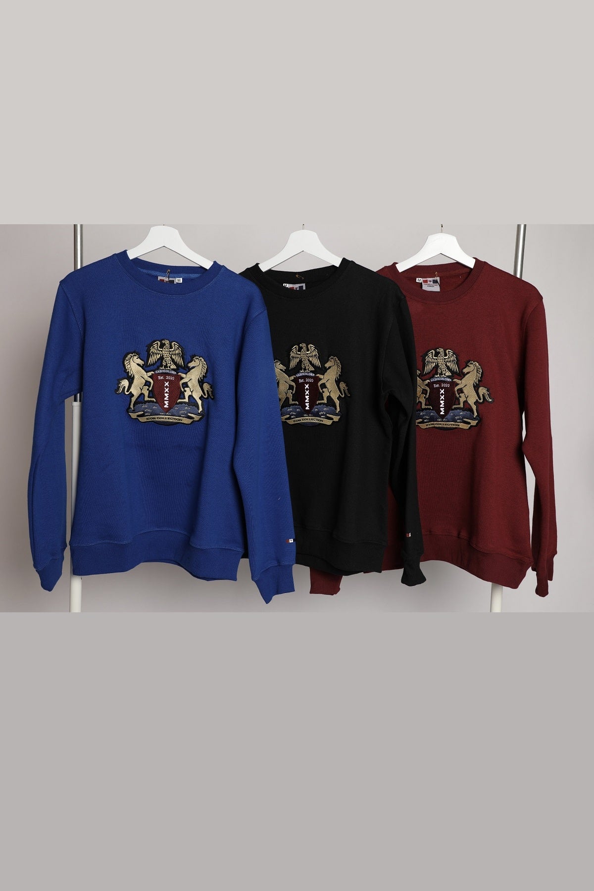Crew neck SweatShirt - Burgundy
