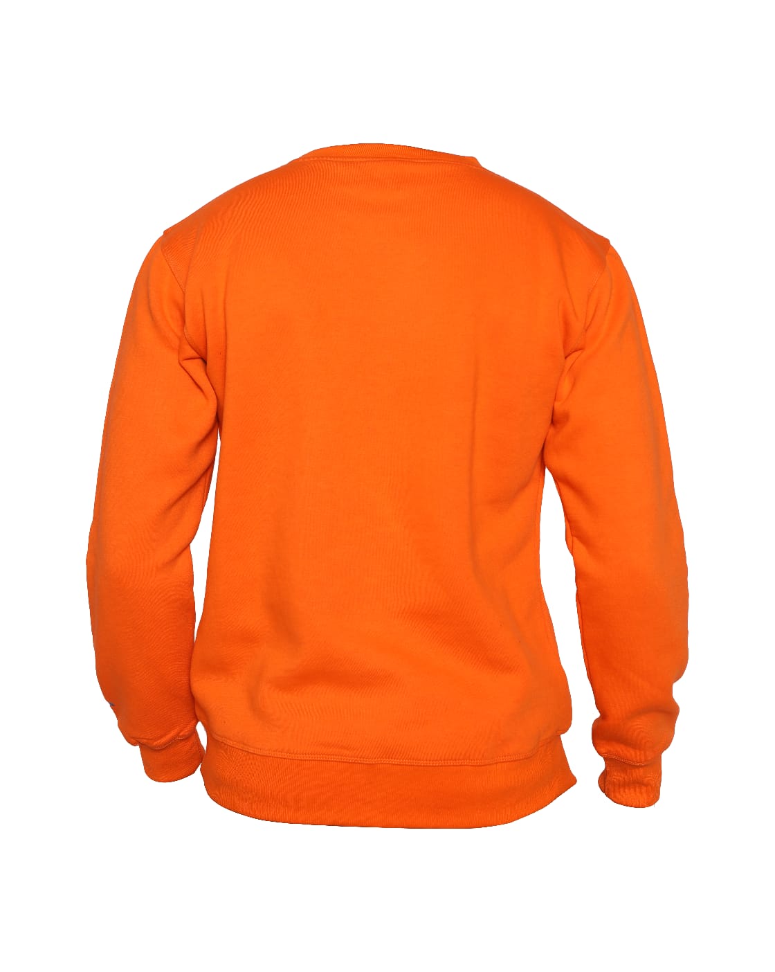 Essential crew neck Sweatshirt- Orange