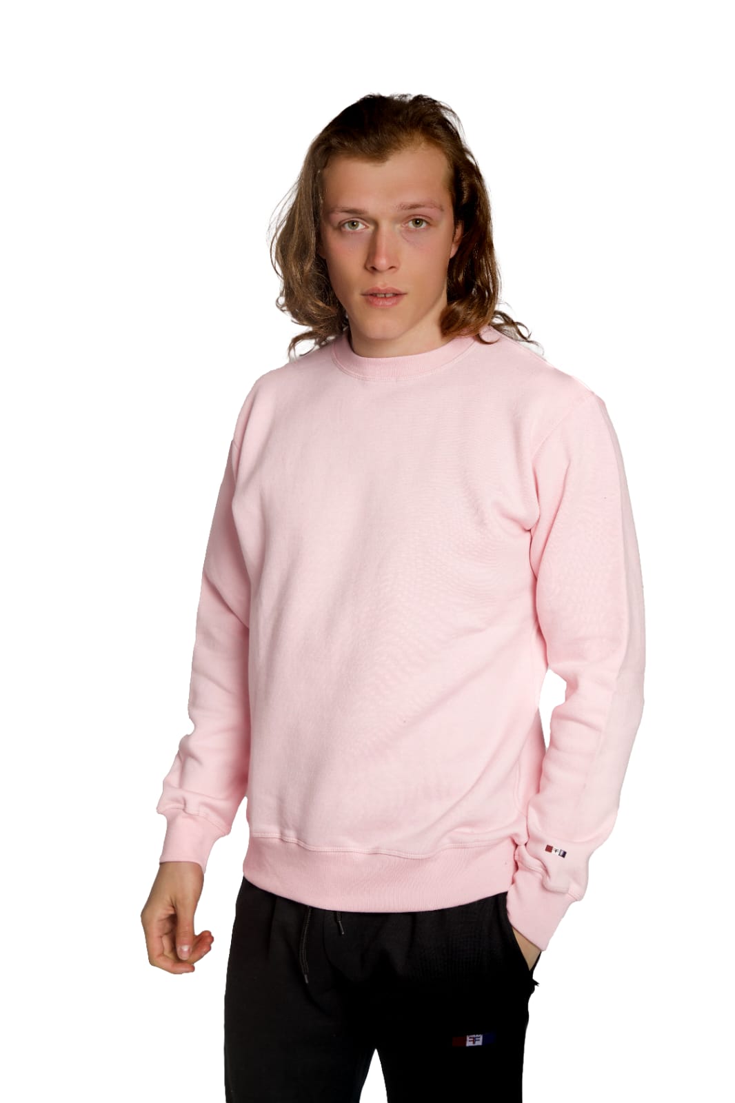 Essential crew neck SweatShirt - Pink