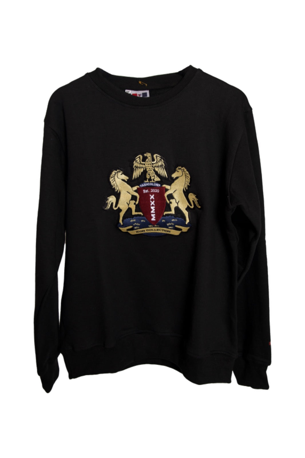Icon collection Crew Neck SweatShirt - Black