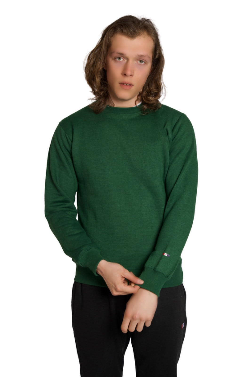Essential crew neck SweatShirt - Green