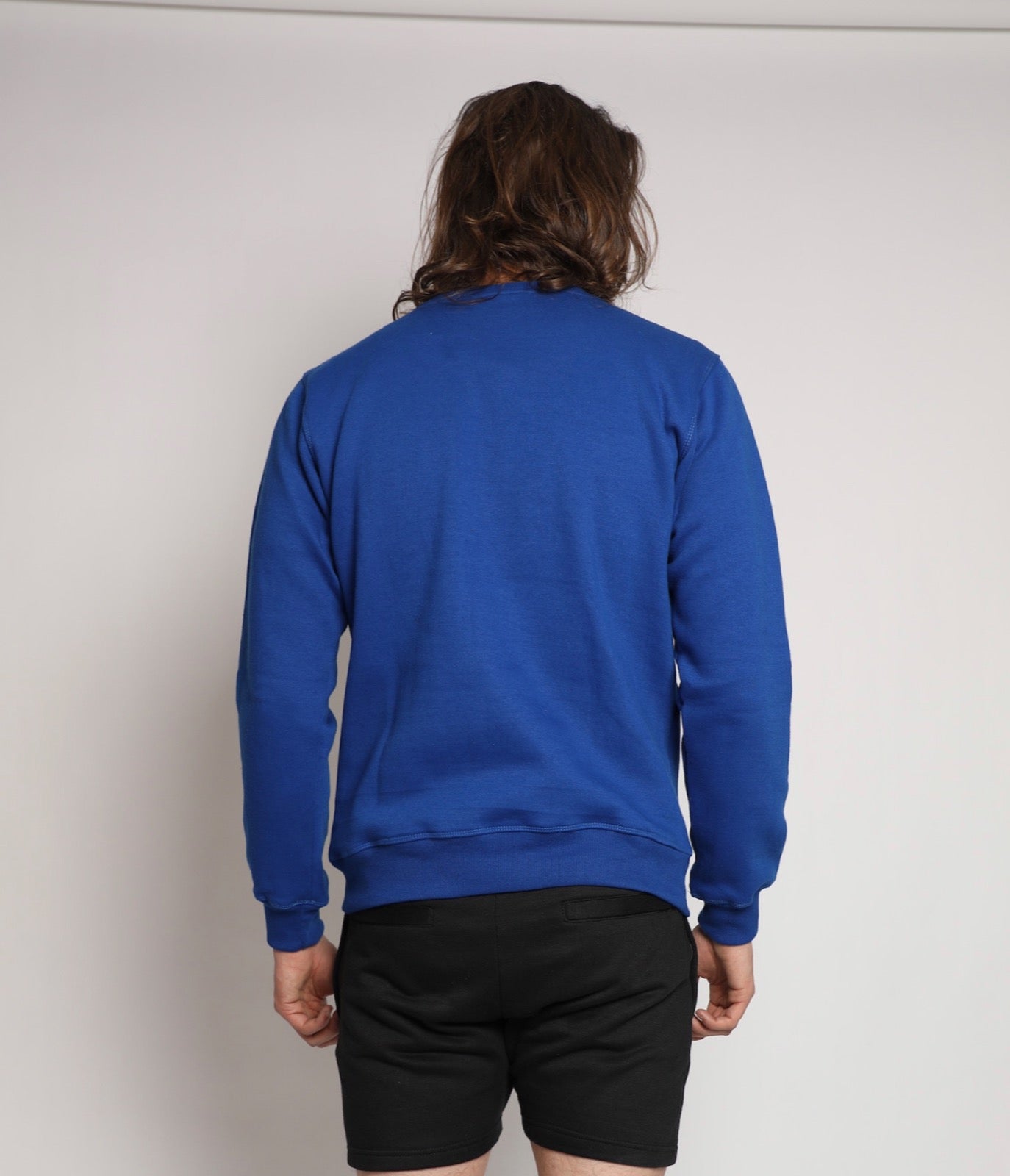Crew neck SweatShirt - Electric Blue