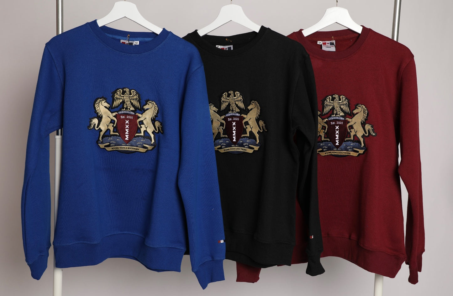 Crew neck SweatShirt - Electric Blue