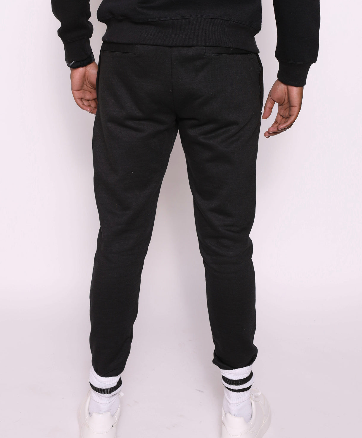 Tapered fit Tracksuit - Black